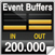 Event Buffers 200,000